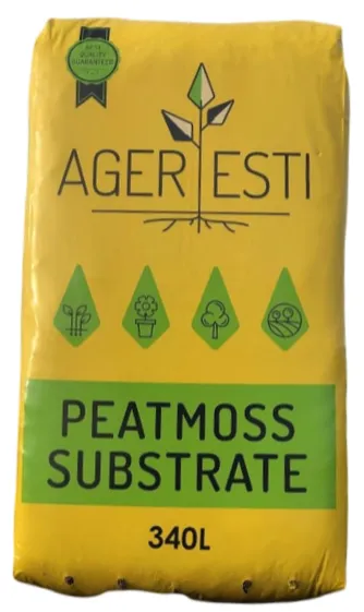 Ageresti Peat Moss Substrate - 340
Ltr - Plastic Bag - Estonia
Ageresti OU